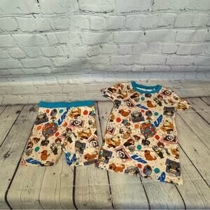 Kamilah Styles Up Pattern Bamboo Short Set